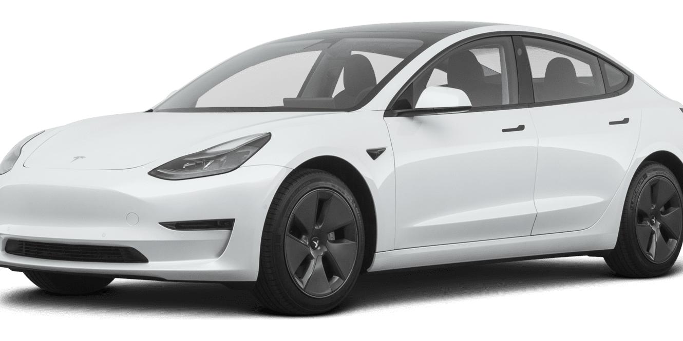 TESLA MODEL 3 2021 5YJ3E1EA4MF854048 image